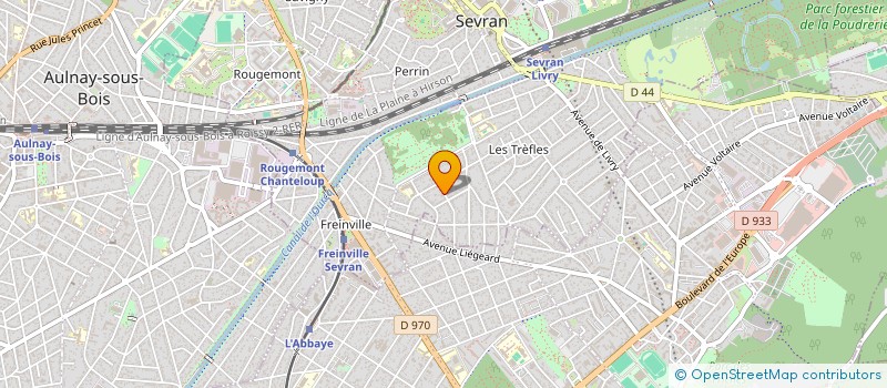 localisation de l'entreprise MADAME VIOLETTE TOUSSAINT à SEVRAN