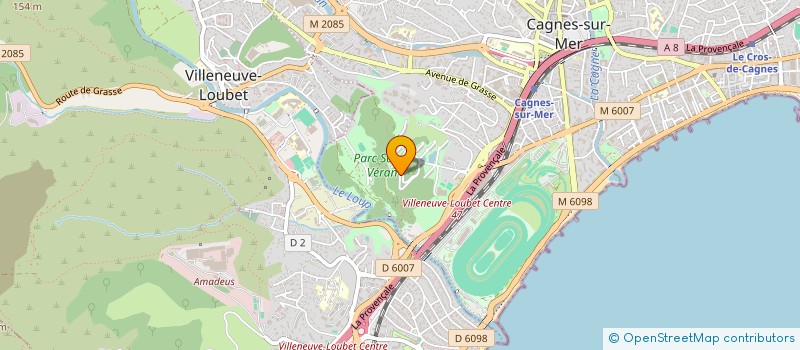 localisation de l'entreprise MADAME VIOLINA STOYANOVA à CAGNES-SUR-MER