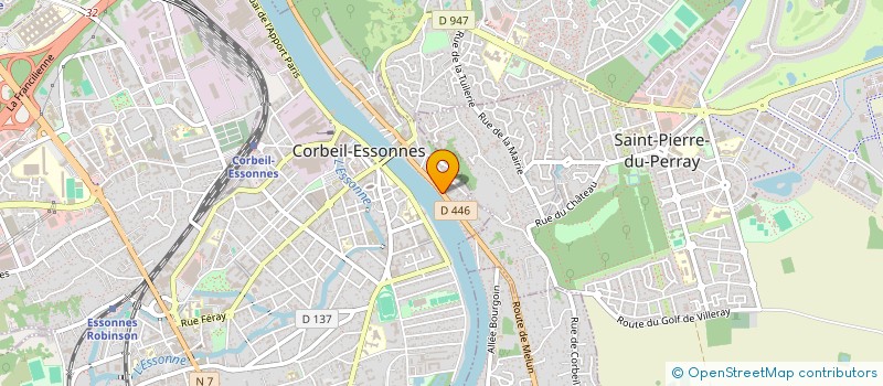 localisation de l'entreprise MADAME VIORICA BULGARU à CORBEIL-ESSONNES