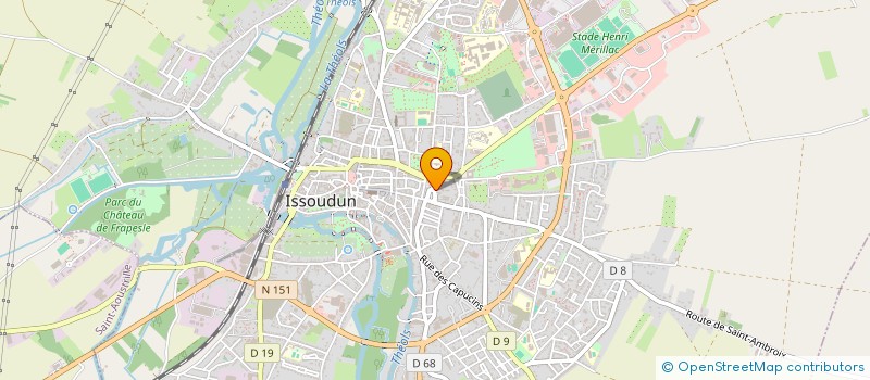 localisation de l'entreprise MADAME VIORICA-CERASELA NEAMTU à ISSOUDUN