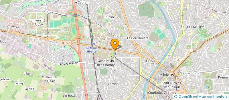 localisation de l'entreprise MADAME VIORICA CIMPEANU  LE MANS