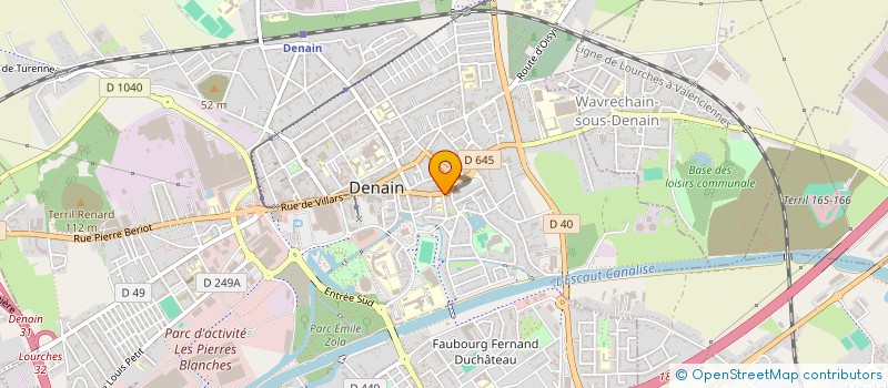 localisation de l'entreprise MADAME VIORICA HURDUCEANU  DENAIN