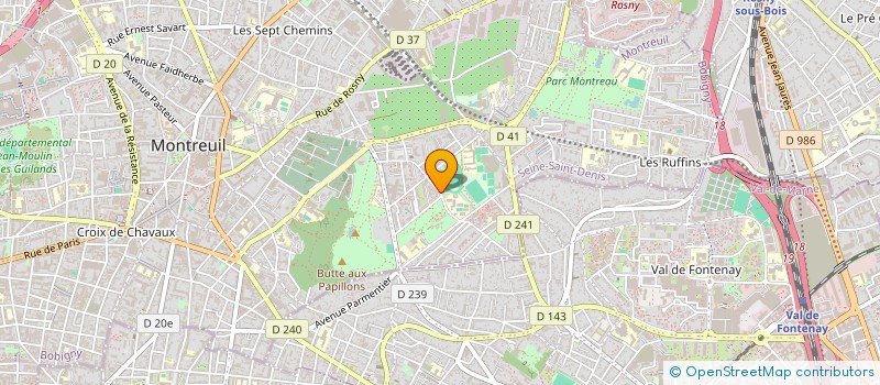 localisation de l'entreprise MADAME VIORICA LACATUS à MONTREUIL