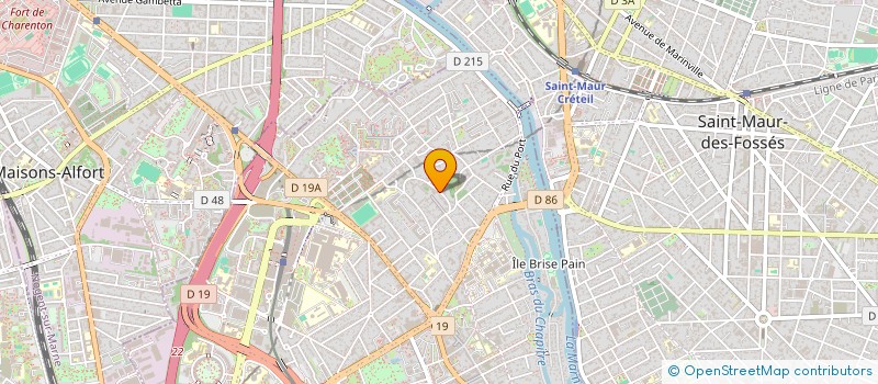 localisation de l'entreprise MADAME VIORICA MIHAILA  CRETEIL