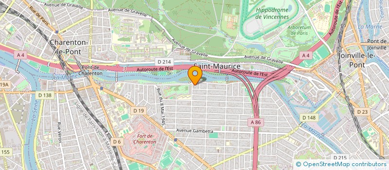 localisation de l'entreprise MADAME VIORICA PETRE  MAISONS-ALFORT