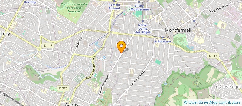 localisation de l'entreprise MADAME VIORICA VACARESCU  MONTFERMEIL