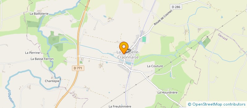 localisation de l'entreprise MADAME VIORIKA TCHERTAN à LA CHAPELLE-CRAONNAISE
