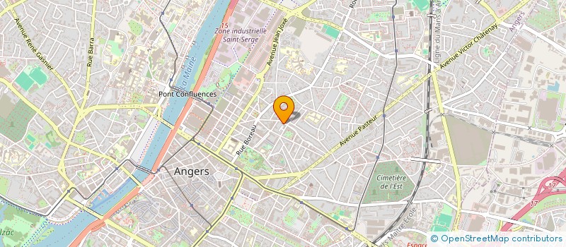 localisation de l'entreprise MADAME VIRAG ERI  ANGERS