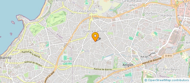 localisation de l'entreprise MADAME VIRAPHONE SOUNALATH  ANGLET