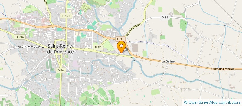 localisation de l'entreprise MADAME VIRGILIA ROUX  SAINT-REMY-DE-PROVENCE