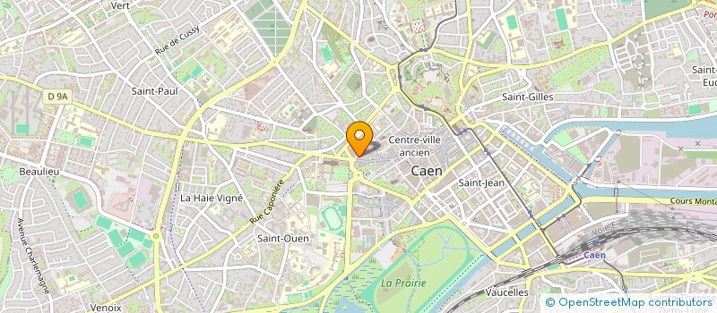 localisation de l'entreprise MADAME VIRGINE LANGLAIS à CAEN