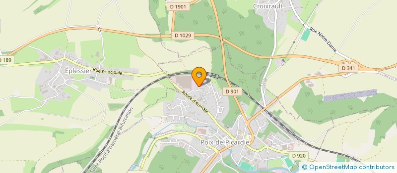 localisation de l'entreprise MADAME VIRGINE PRINGARBE  POIX-DE-PICARDIE