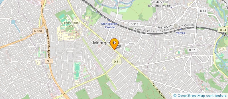 localisation de l'entreprise MADAME VIRGINE SIKSIK à MONTGERON