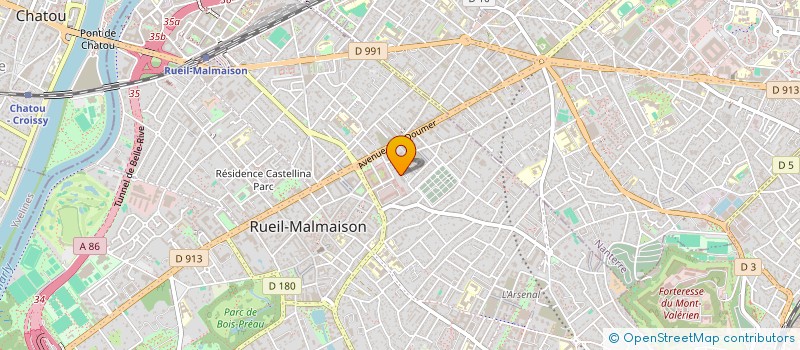 localisation de l'entreprise MADAME VIRGINIA AGUILAR HERRERA à RUEIL-MALMAISON