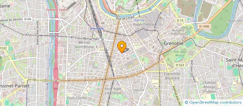 localisation de l'entreprise MADAME VIRGINIA ALFONSO CALACE à GRENOBLE