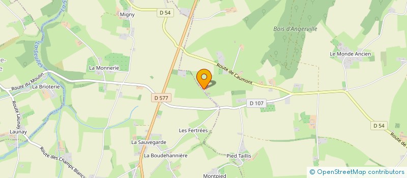 localisation de l'entreprise MADAME VIRGINIA AUBERT  SOULEUVRE EN BOCAGE