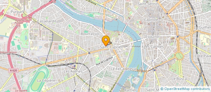 localisation de l'entreprise MADAME VIRGINIA BARKAS à TOULOUSE