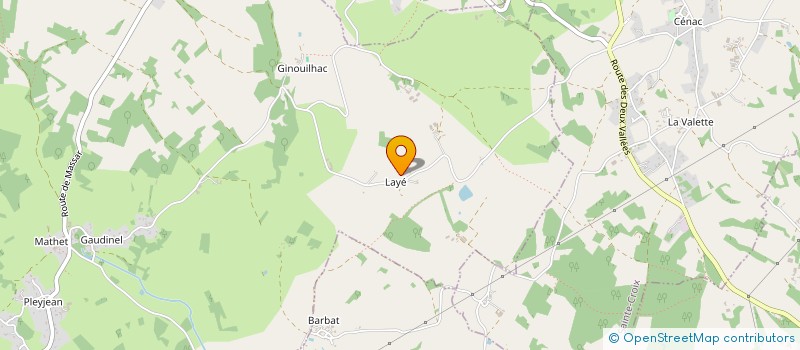 localisation de l'entreprise MADAME VIRGINIA BRISSARD  MARTIEL