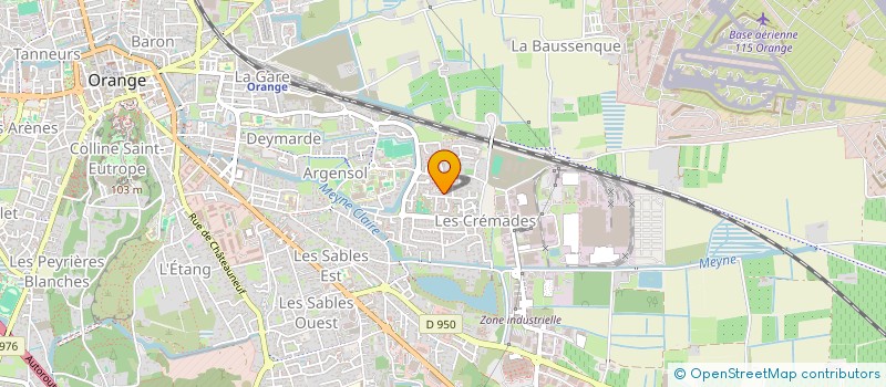 localisation de l'entreprise MADAME VIRGINIA CHERTIER  ORANGE