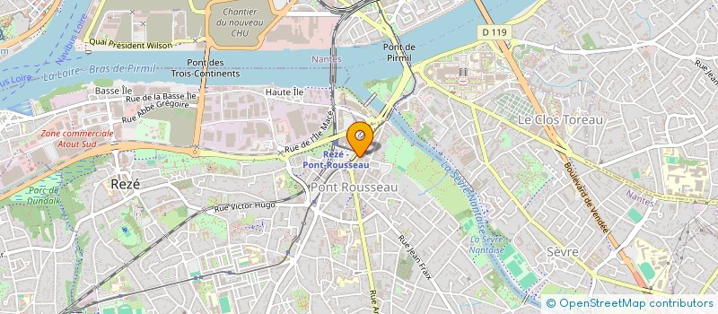 localisation de l'entreprise MADAME VIRGINIA DE ARRIBA ZERPA à REZE