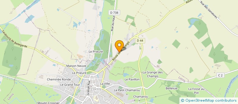 localisation de l'entreprise MADAME VIRGINIA DE MORAIS MARQUES à NOYERS