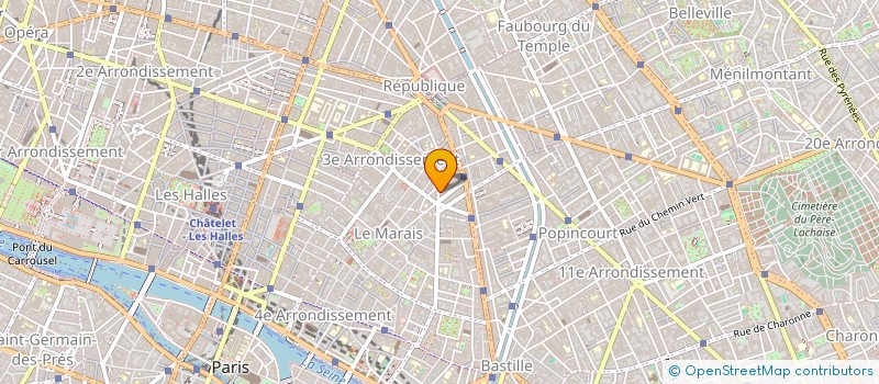 localisation de l'entreprise MADAME VIRGINIA DE VITO à PARIS