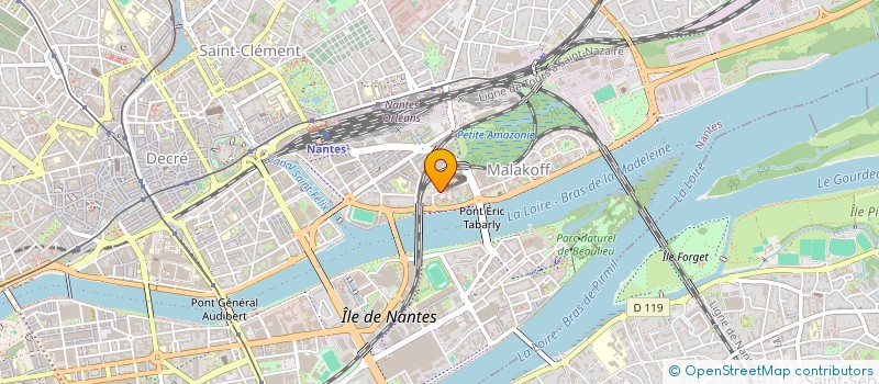 localisation de l'entreprise MADAME VIRGINIA GINOD  NANTES