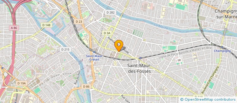 localisation de l'entreprise MADAME VIRGINIA HEERIBOUT à SAINT-MAUR-DES-FOSSES