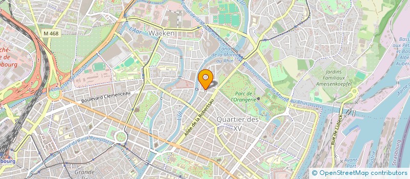 localisation de l'entreprise MADAME VIRGINIA LEE  STRASBOURG