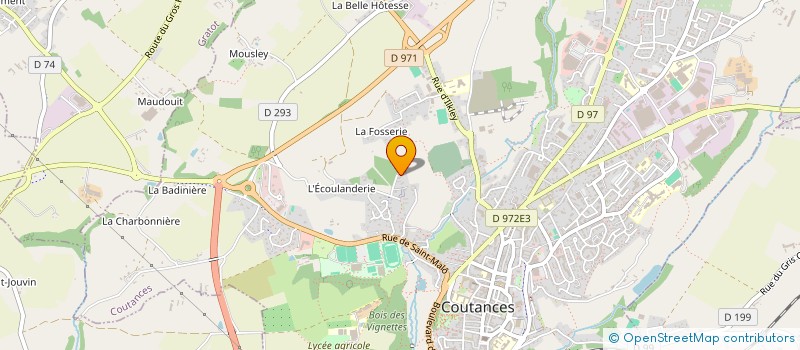 localisation de l'entreprise MADAME VIRGINIA LEJUEZ  COUTANCES