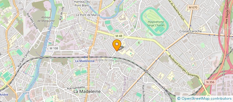 localisation de l'entreprise MADAME VIRGINIA MAIETTA à MARCQ-EN-BARŒUL
