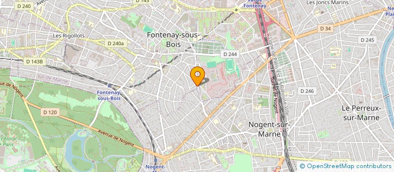 localisation de l'entreprise MADAME VIRGINIA NAIMI à FONTENAY-SOUS-BOIS