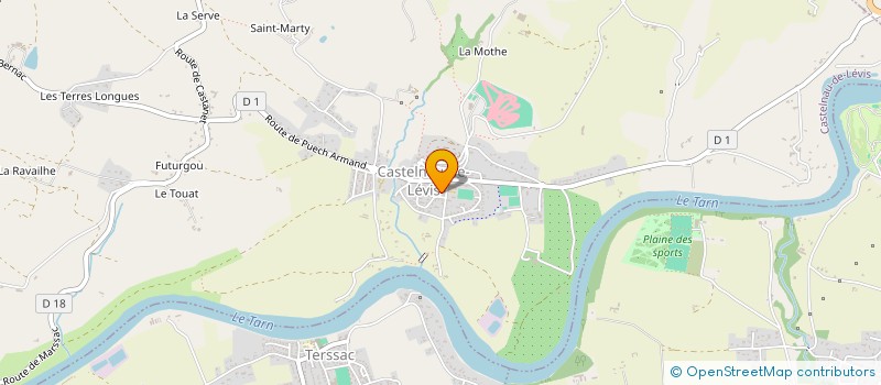 localisation de l'entreprise MADAME VIRGINIA NEAU  CASTELNAU-DE-LEVIS