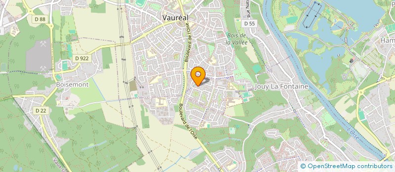 localisation de l'entreprise MADAME VIRGINIA ROBERT  VAUREAL