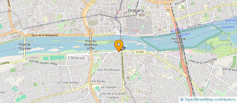localisation de l'entreprise MADAME VIRGINIA SANCHEZ à ORLEANS