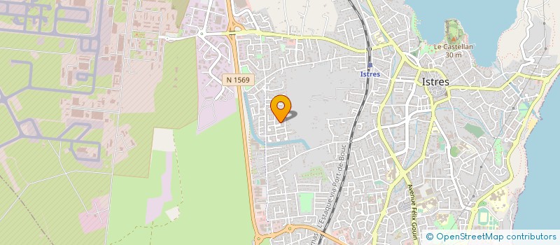 localisation de l'entreprise MADAME VIRGINIA VARGAS ROSARIO  ISTRES