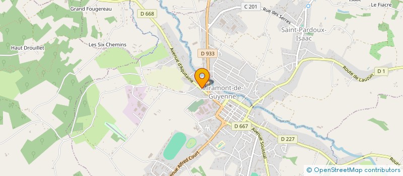 localisation de l'entreprise MADAME VIRGINIA WHYTE  MIRAMONT-DE-GUYENNE
