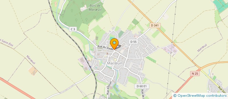 localisation de l'entreprise MADAME VIRGINIE ACCART  MARUIL