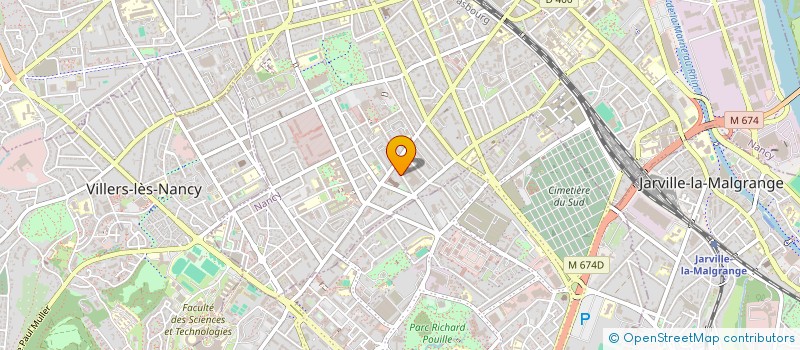 localisation de l'entreprise MADAME VIRGINIE ADAM  NANCY