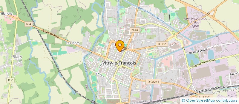 localisation de l'entreprise MADAME VIRGINIE ADNOT à VITRY-LE-FRANCOIS