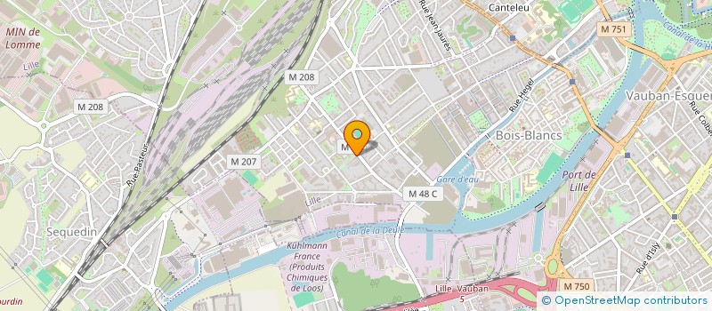 localisation de l'entreprise MADAME VIRGINIE AILLOUD à LILLE
