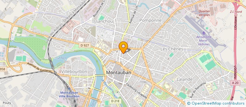 localisation de l'entreprise MADAME VIRGINIE AILLOUD  MONTAUBAN