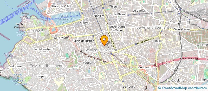 localisation de l'entreprise MADAME VIRGINIE ALAMKAN  MARSEILLE