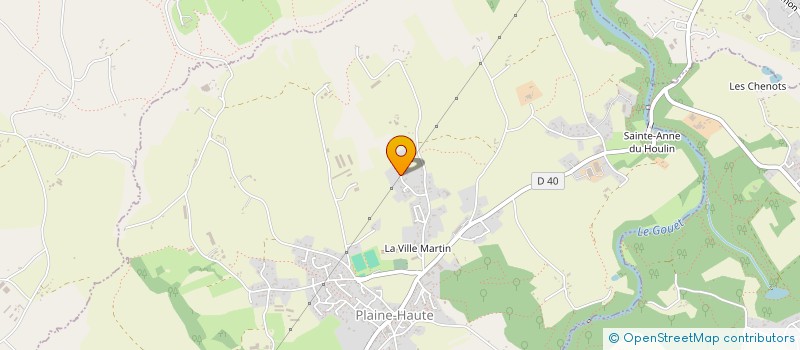 localisation de l'entreprise MADAME VIRGINIE ALBRECHT  PLAINE-HAUTE