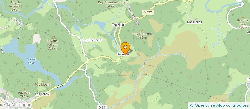 localisation de l'entreprise MADAME VIRGINIE ALDORF à FAUX-LA-MONTAGNE
