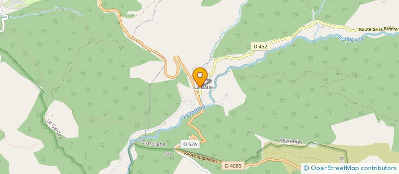 localisation de l'entreprise MADAME VIRGINIE ALEC  PEYROULES