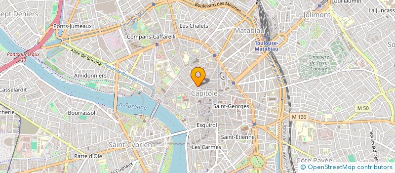 localisation de l'entreprise MADAME VIRGINIE ALLEMAND  TOULOUSE