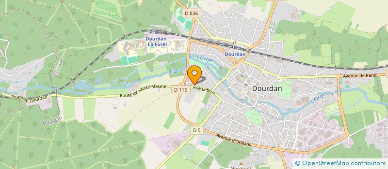 localisation de l'entreprise MADAME VIRGINIE AMALRIC à DOURDAN
