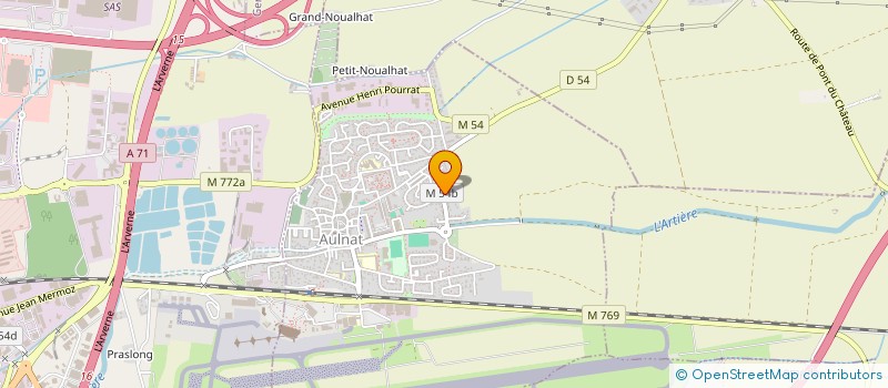 localisation de l'entreprise MADAME VIRGINIE AMARAL  MUR-SUR-ALLIER