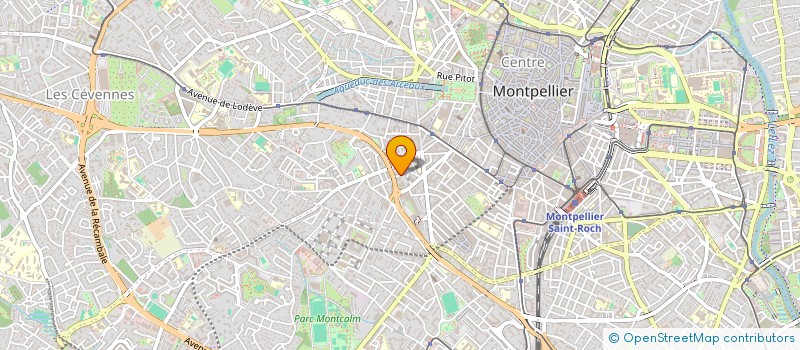 localisation de l'entreprise MADAME VIRGINIE AMPHONESINH à MONTPELLIER